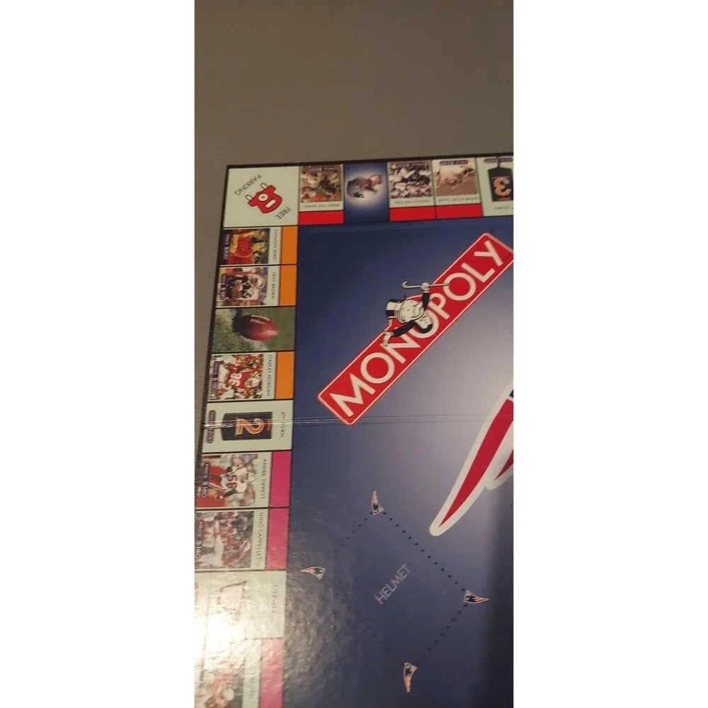 NEW ENGLAND PATRIOTS Collector's Edition Monopoly Game (No Instructions)